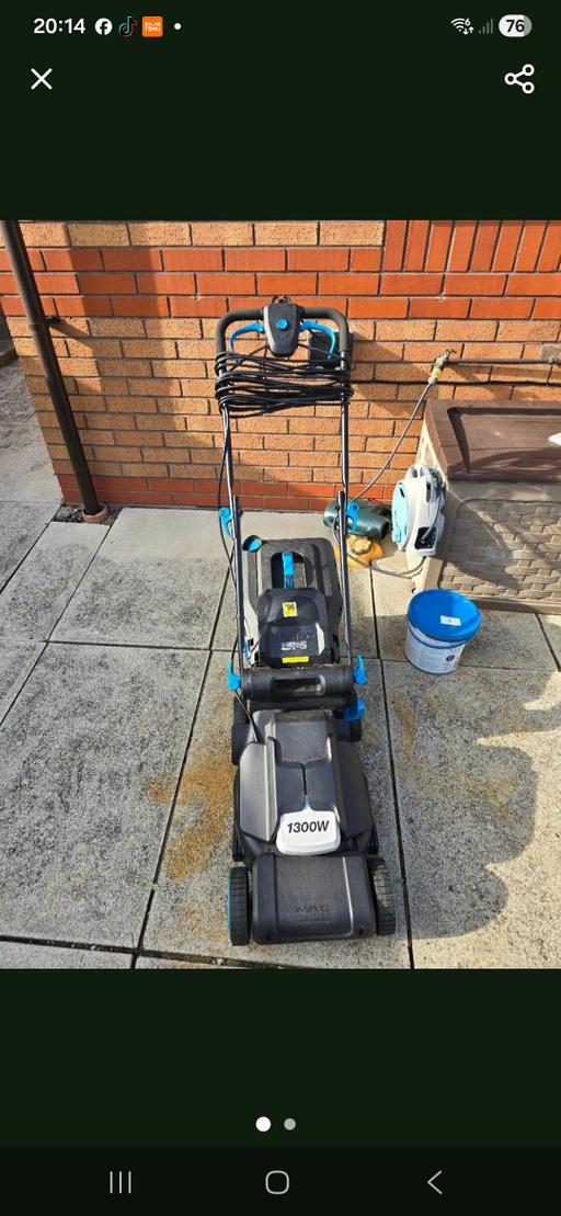 Buy & Sell Belle Vale Liverpool - Photos for 1300w Mcallister lawnmower
