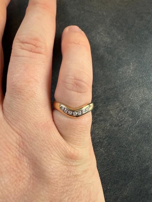 Buy & Sell Shenstone Lichfield - Photos for 9ct yellow gold diamond ring, size M