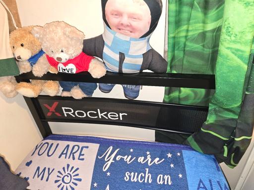 Buy & Sell Lower Wortley Leeds - Photos for X-Rocker Basecamp rotating TV Gaming Bed