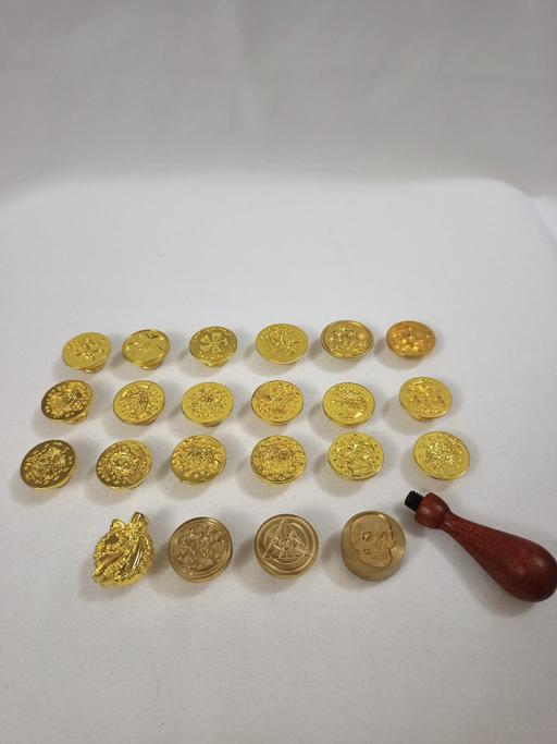 Buy & Sell Hall Green Birmingham - Photos for JOB-LOT BRASS WAX SEAL HEADS X22.
