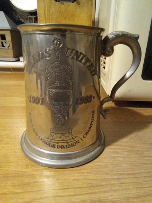 Buy & Sell Wetwang East Riding of Yorkshire - Photos for Leeds United division 1 champs pewter tankard