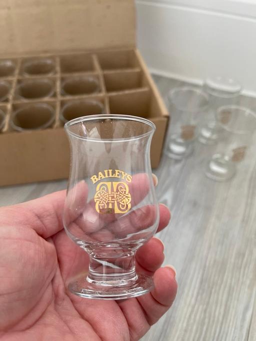 Buy & Sell Harlow Town Centre Harlow - Photos for Saxon Sherrie’s Vintage Baileys Glasses x 12