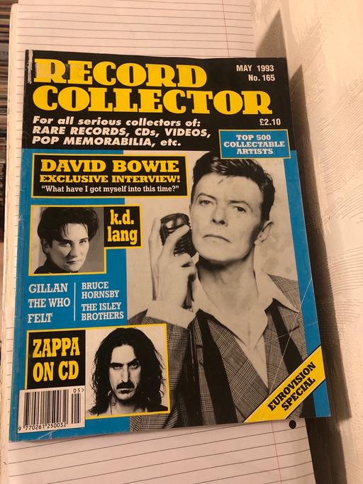 Buy & Sell Bamber Bridge South Ribble - Photos for Record Collector - David Bowie - Magazine