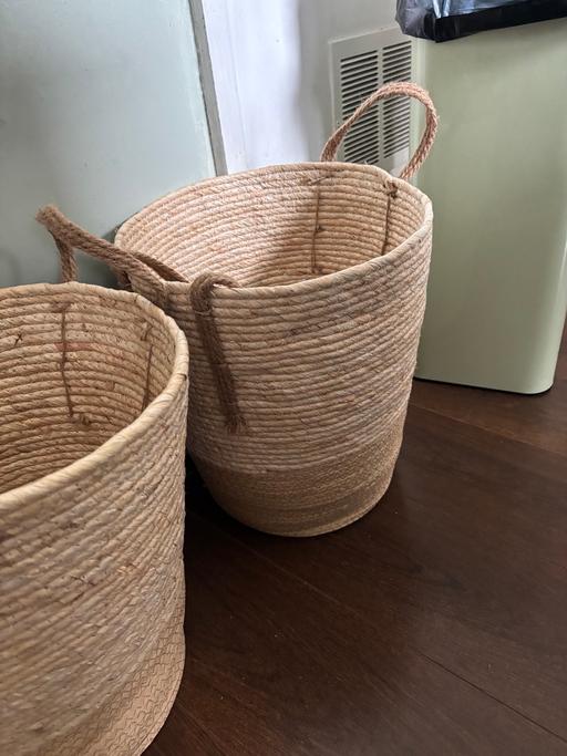 Buy & Sell Bartley Green Birmingham - Photos for Pair of new large baskets