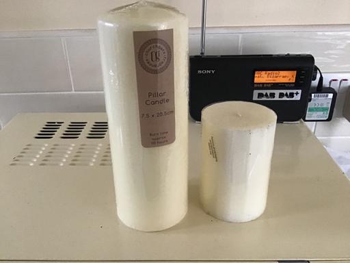 Buy & Sell Essington Wolverhampton - Photos for Two pillar candles BN