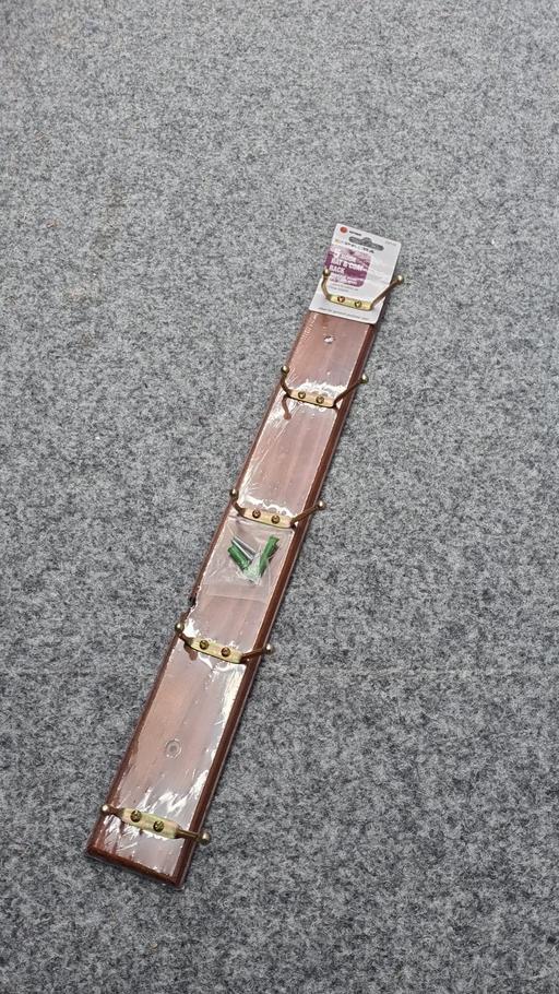 Buy & Sell Yardley Birmingham - Photos for 5‑Hook Wooden Wall‑Mounted Coat Rack