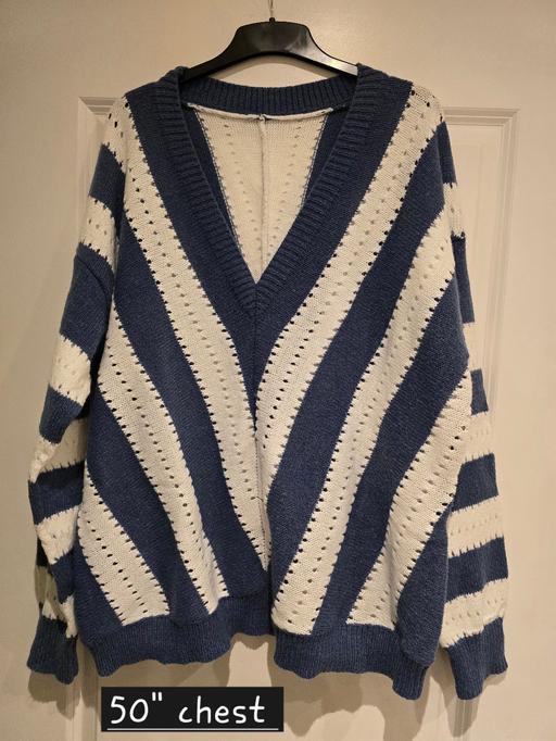 Buy & Sell Oldbury Sandwell - Photos for 5XL blue/white ladies jumper