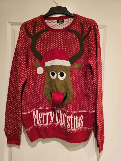 Buy & Sell Rowley Regis Sandwell - Photos for F&F mens Xmas jumper- medium