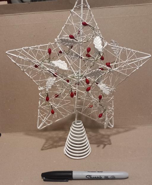 Buy & Sell Thatto Heath Saint Helens - Photos for large metal star Christmas tree topper