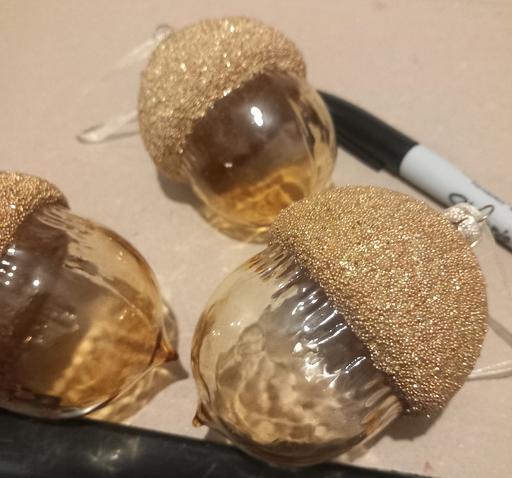 Buy & Sell Thatto Heath Saint Helens - Photos for vintage glass acorn Christmas baubles