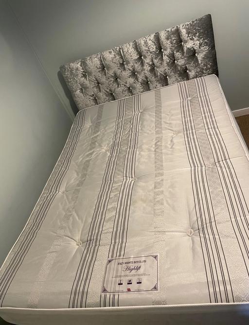 Buy & Sell Rubery Birmingham - Photos for Double bed base with headboard and mattress