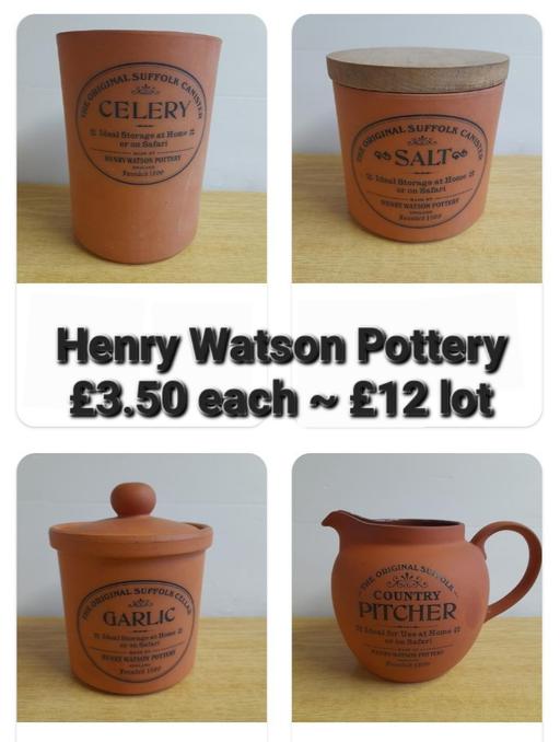 Buy & Sell Preston South Ribble - Photos for HENRY WATSON POTTERY