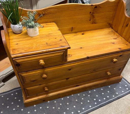 Buy & Sell Hoobrook Wyre Forest - Photos for Solid pine monks bench hallway seat/table