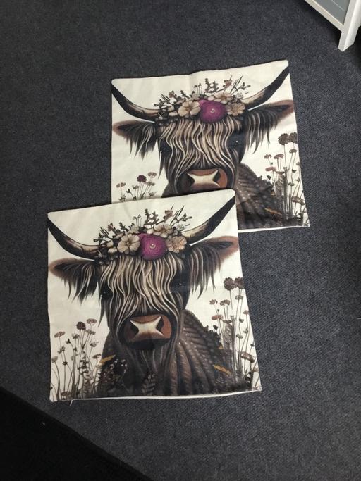 Buy & Sell Bentley Walsall - Photos for 2 hessian cushion covers. 16 x16”