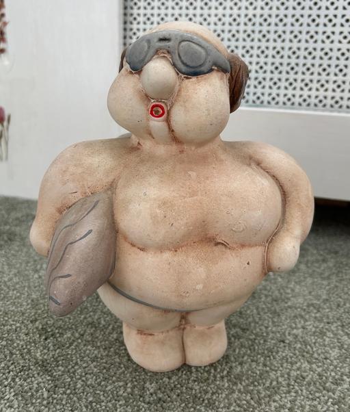 Buy & Sell Waltham Cross Broxbourne - Photos for 3 x Ceramic Funny Bathroom Ornaments Statues