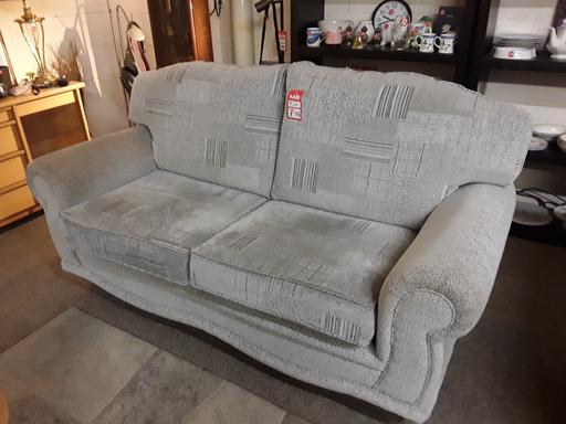 Buy & Sell Saint Pauls Trading Estate Tameside - Photos for Well-made grey fabric three-seater sofa