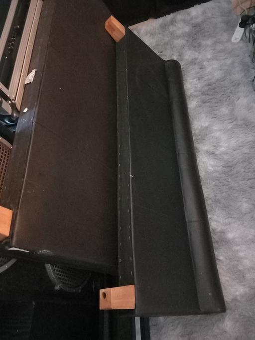 Buy & Sell Sanderstead South East London - Photos for free leather double bed