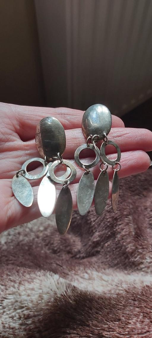 Buy & Sell Asfordby Hill Melton - Photos for 925 silver vintage dangly earrings