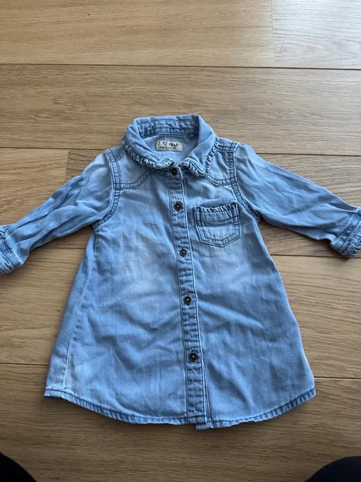 Buy & Sell Longlands South East London - Photos for Baby girls Next denim dress 6-9 months