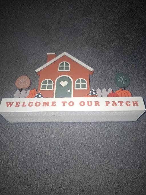 Buy & Sell Dodworth Barnsley - Photos for welcome to our patch plaque