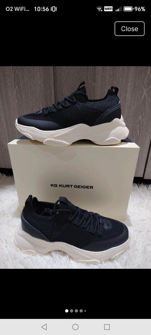 Buy & Sell Brent Cross North West London - Photos for KURT GEIGER TRAINERS LACE UP SIZE UK 6