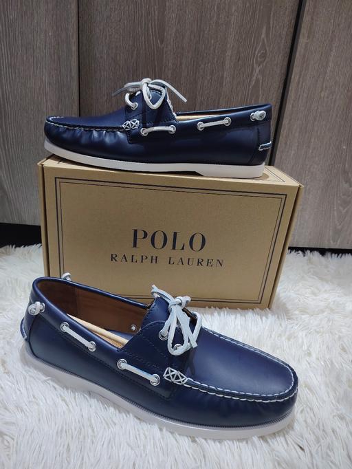 Buy & Sell - Photos for RALPH LAUREN POLO SHOES LEATHER SIZE UK 9