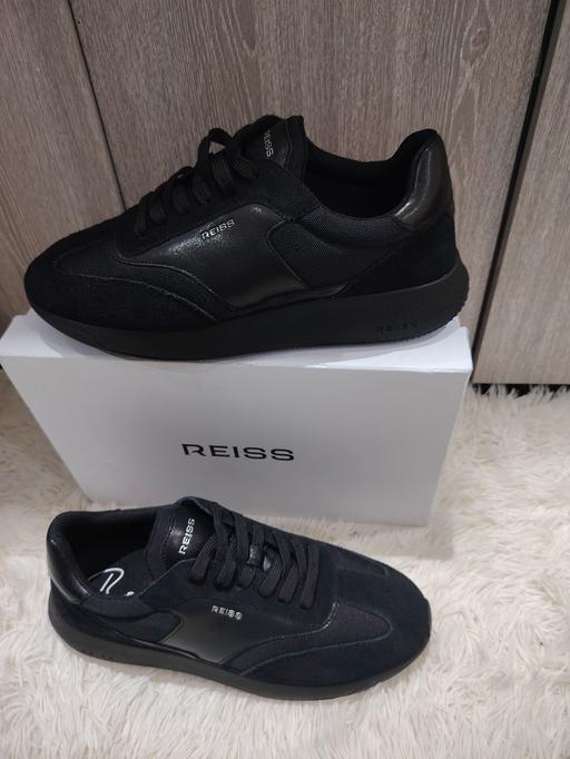 Buy & Sell Brent Cross North West London - Photos for REISS TRAINERS BLACK LACE UP SIZE UK 11