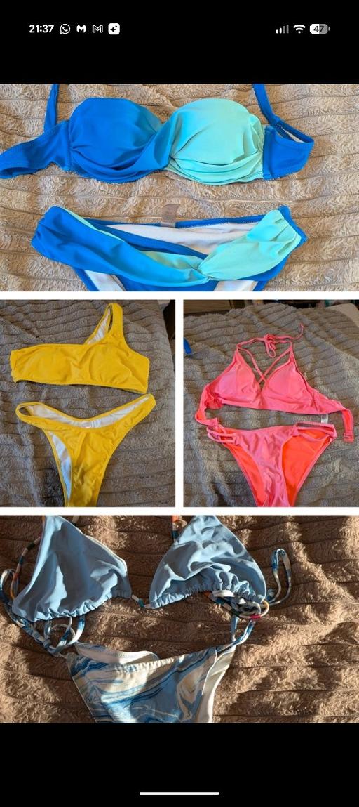 Buy & Sell Lambeth South West London - Photos for 4 pairs of bikinis and a cover up