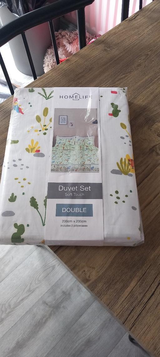 Buy & Sell Bassaleg Newport - Wales - Photos for New White Animal Soft Touch Double Duvet Set