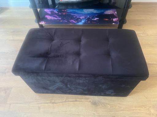Buy & Sell Croydon Croydon - Photos for Black ottoman