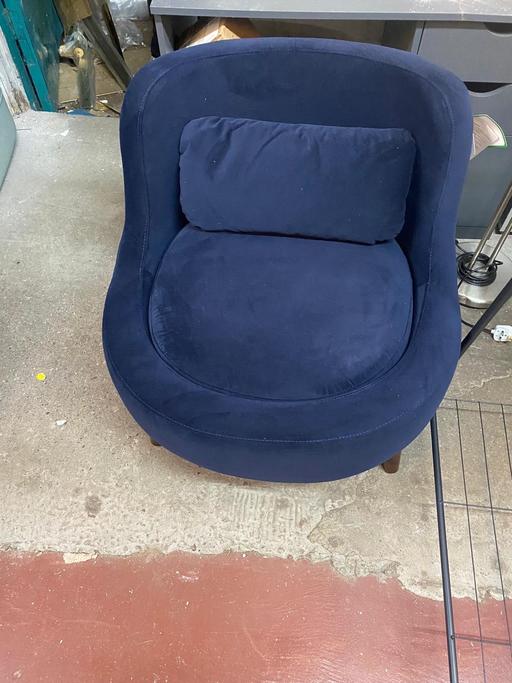 Buy & Sell Coventry City Centre Coventry - Photos for Beckett Fabric Armchair - Navy