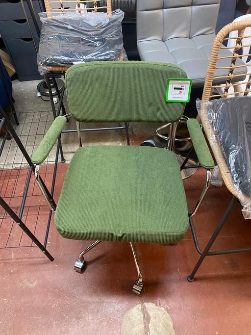 Buy & Sell Coventry City Centre Coventry - Photos for Habitat Ezra Fabric Office Chair - Olive