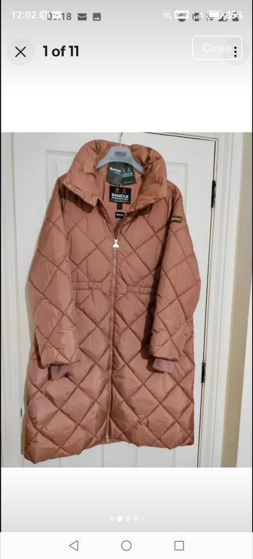 Buy & Sell - Photos for Barbour International Jacket long size Uk 14