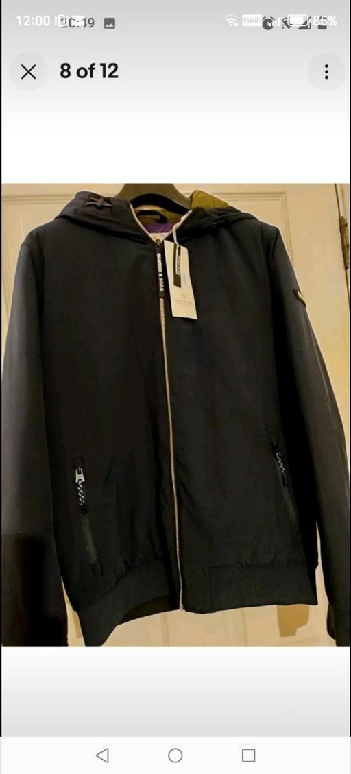 Buy & Sell - Photos for Schotch Soda jacket men's navy size Uk M