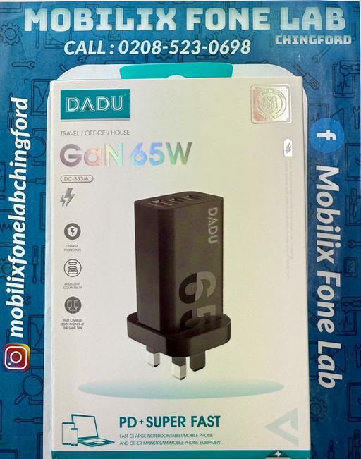 Buy & Sell Highams Park East London - Photos for DADU GaN 65W Super Fast Dual PD+ USB Charger