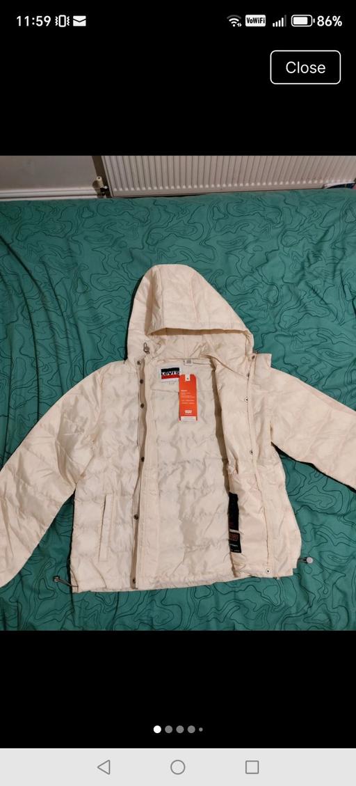 Buy & Sell - Photos for Levi's Women's jacket lightweight size Uk L