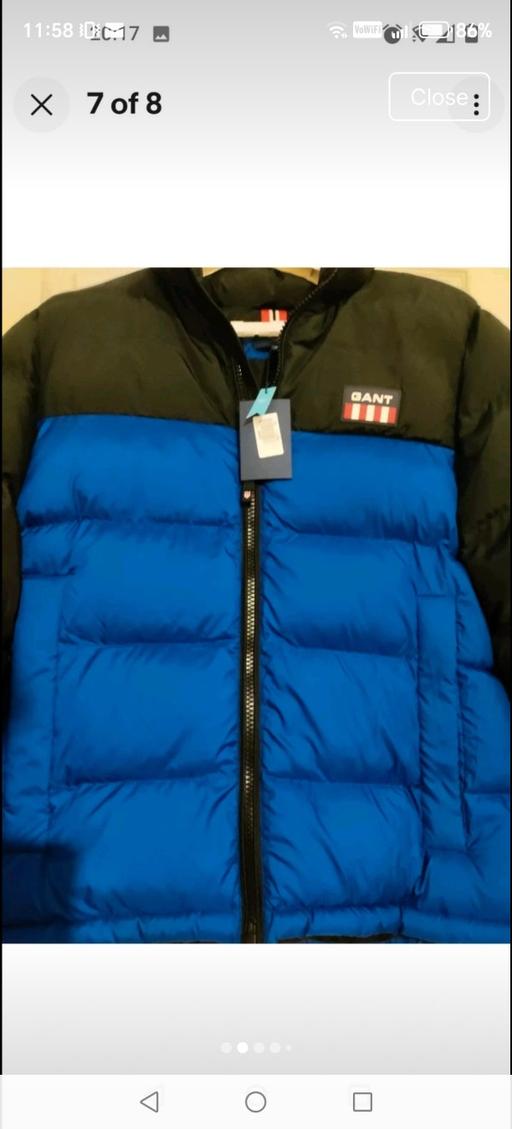 Buy & Sell - Photos for GANT Men's Puffer Jacket Size Uk M