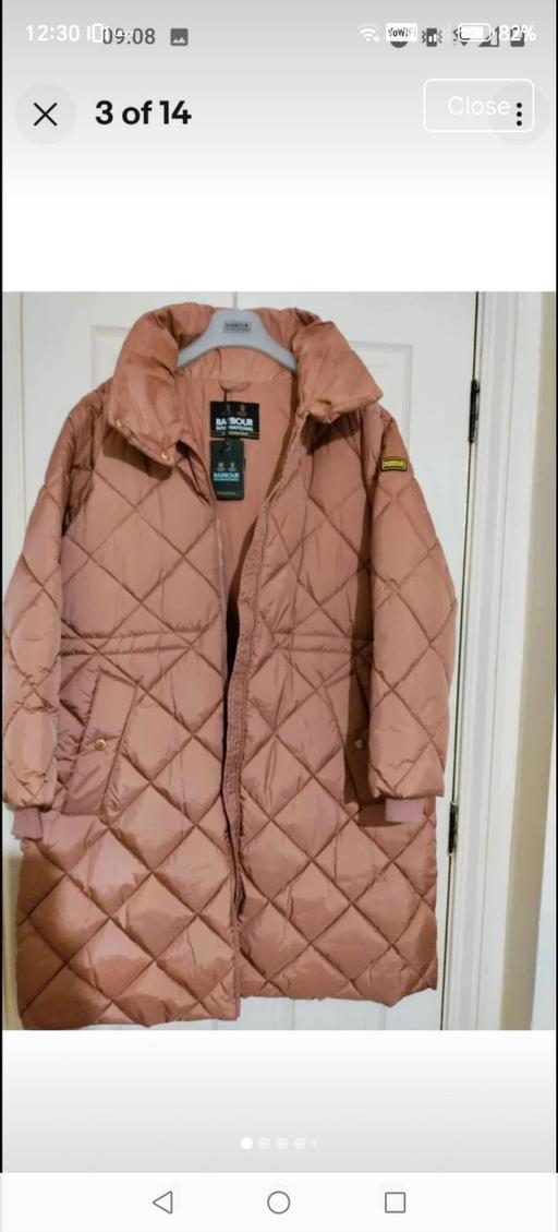 Buy & Sell Brent Cross North West London - Photos for BARBOUR INTERNATIONAL JACKET SIZE UK 18
