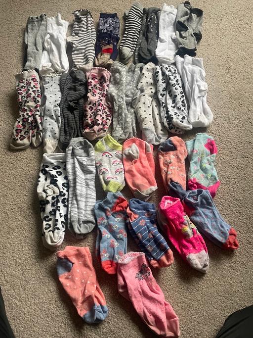 Buy & Sell Ynysddu Caerphilly - Wales - Photos for 28 pairs of girls socks size 12.5 to 3.5