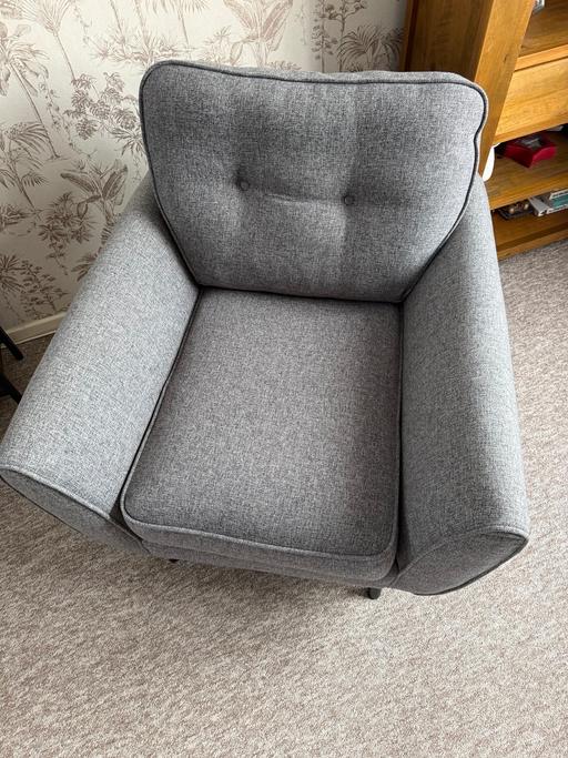 Buy & Sell Birchwood Warrington - Photos for French Connection Zinc Armchair