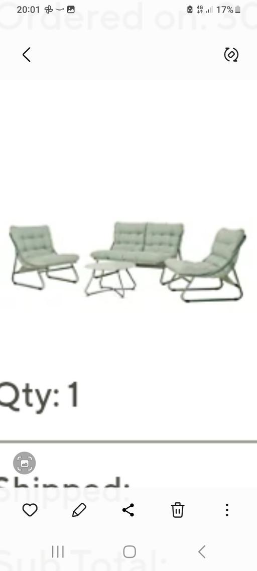 Buy & Sell High Green Sheffield - Photos for sage green garden furniture 4 pieces