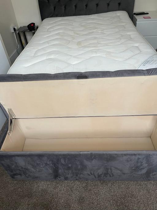 Buy & Sell Hornchurch Havering - Photos for Double bed with ottoman