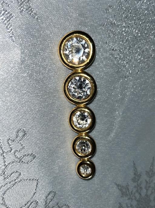 Buy & Sell Northville South Gloucestershire - Photos for Vintage Napier signed crystal bar brooch