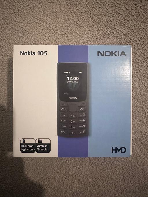 Buy & Sell Becontree Heath East London - Photos for Nokia 105 - Brand New/Sealed