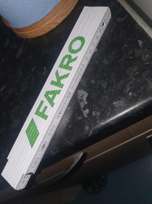 Buy & Sell Pensnett Dudley - Photos for New, 7ft , FAKRO , Fold Up Centimeter Ruler,