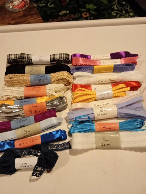courses Horncastle East Lindsey - Photos for joblot of mixed sizes ribbon & elastic sets