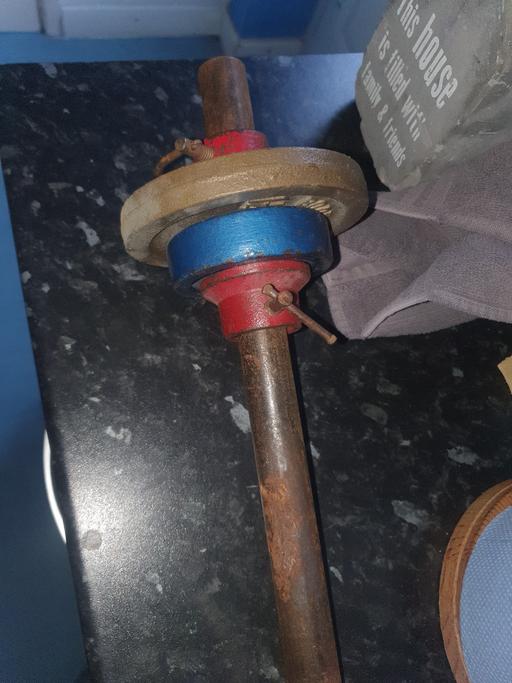 Buy & Sell Pensnett Dudley - Photos for Dumb Bell Bar, Weights & 2 Screw On Collars,