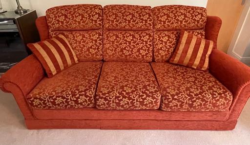 Buy & Sell Crewe Cheshire East - Photos for 3 Seater Sofa x2 Armchairs & Footstool set