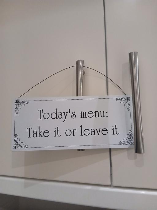 Buy & Sell Bradley Fold Trading Estate Bury - Photos for Kitchen Plaque New