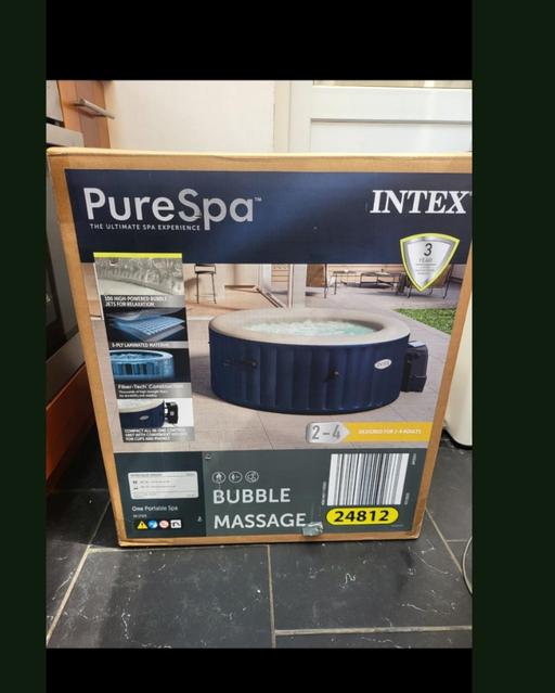 Buy & Sell West Bromwich Sandwell - Photos for Intex Purespa Bubble Massage Blue Hot Tub 2-4